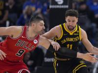 开云体育下载-勇士惨败公牛，库里独力难支