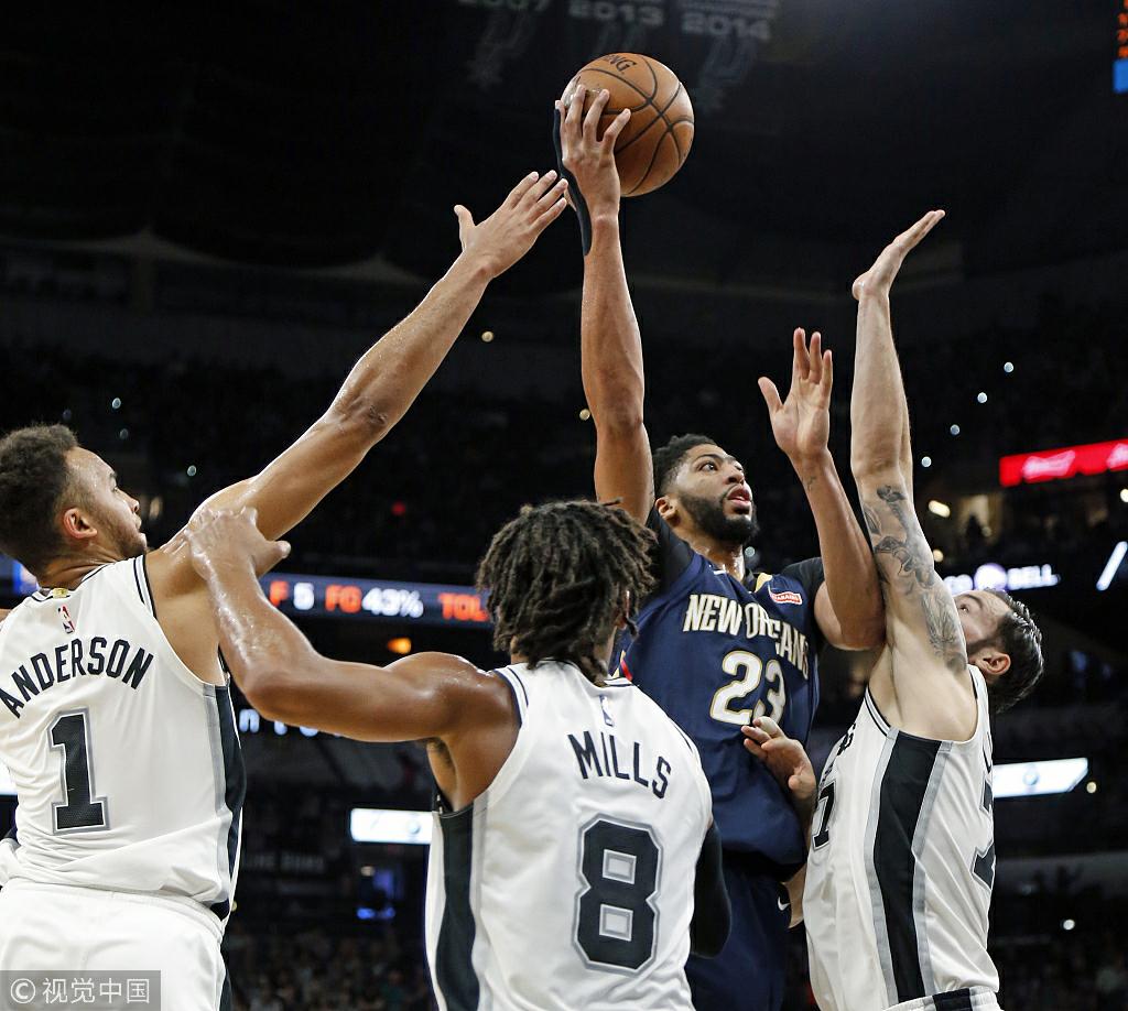 马刺客场胜鹈鹕,豪取两连胜 马刺客场胜鹈鹕,豪取两连胜