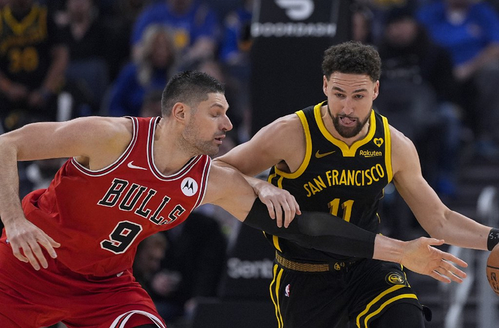 勇士惨败公牛,库里独力难支 勇士惨败公牛,库里独力难支